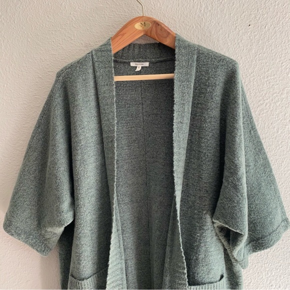 Maurices Short Sleeve Open Front Cardigan - Picture 2 of 10